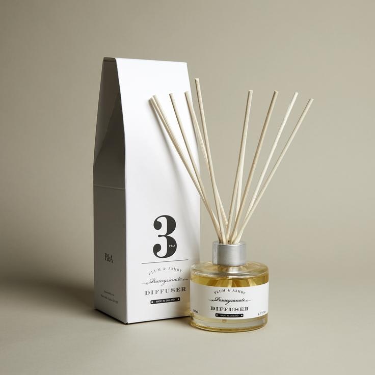 Number 3 Pomegranate Diffuser by Plum & Ashby