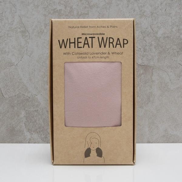 Lavender And Wheat Wrap In Pink by Chalk Jewellery