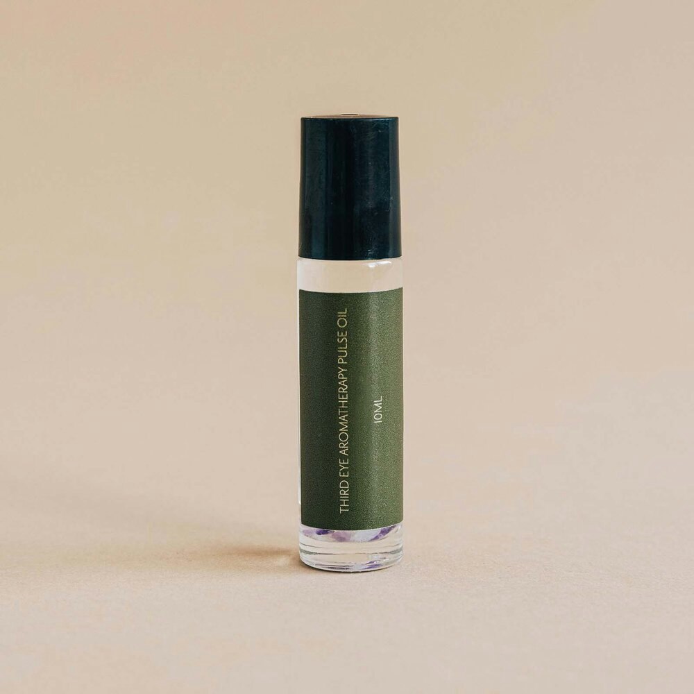 Aromatherapy Pulse Point Roller Third Eye by Palm Of Feronia