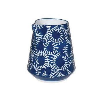 Blue White Mini Milk Jug by Coach House