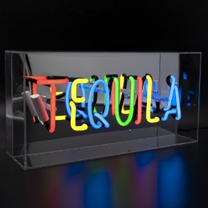 Tequila Acrylic Box Neon Light by Locomocean