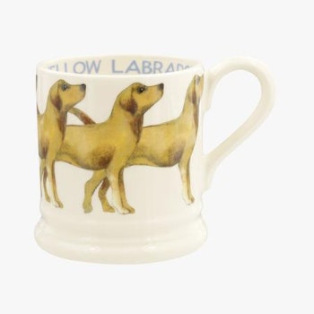 Dog Yellow Labrador 1/2 Pint Mug by Emma Bridgewater