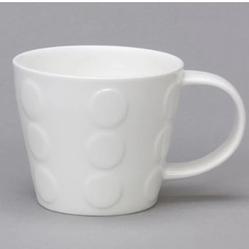 350ml Fine Bone Spot China Mug by Distinctly Living
