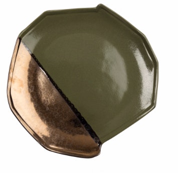 Handmade Ceramic Ombre Platter by