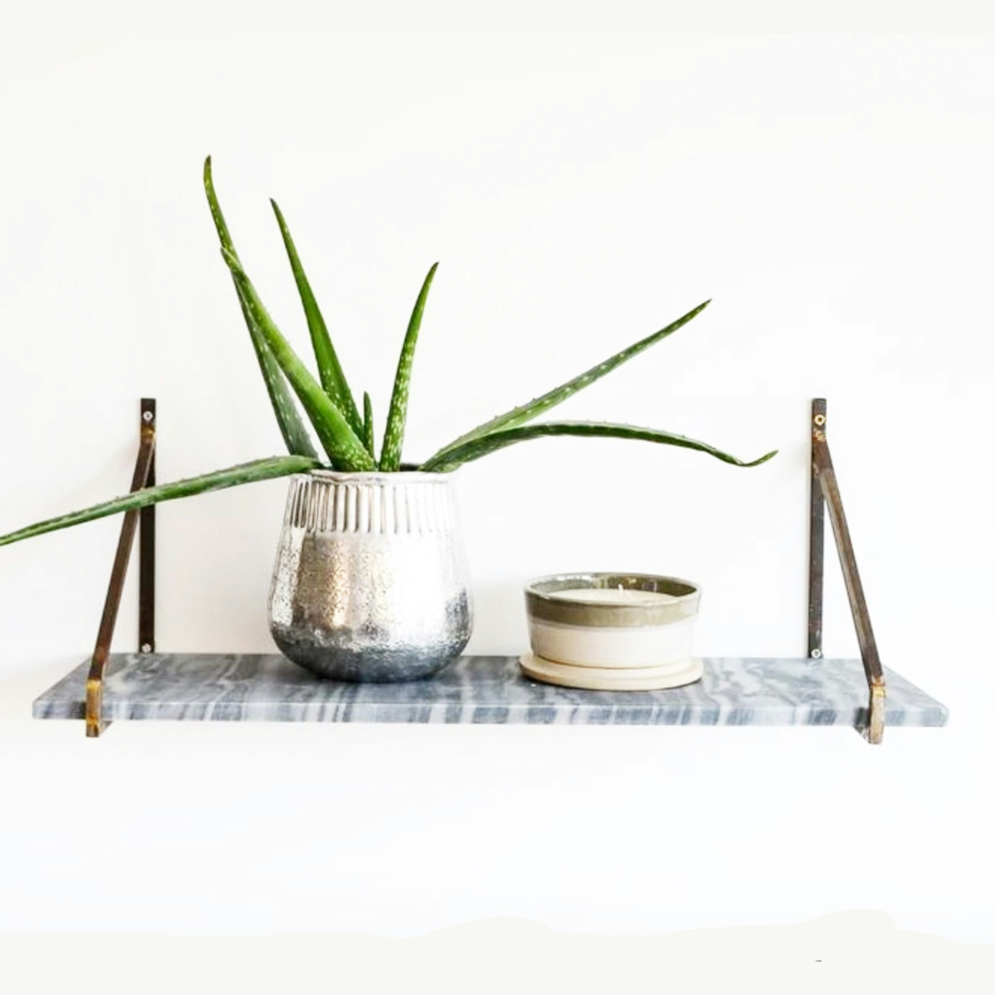 Marble Shelf - Grey by Dassie Artisan