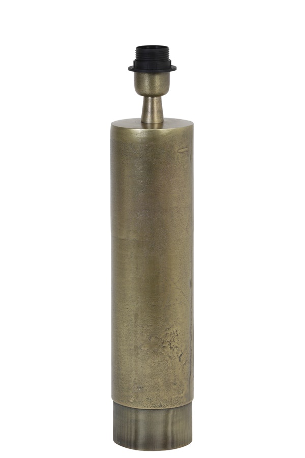Large Lamp Base Savi in Raw Antique Bronze by