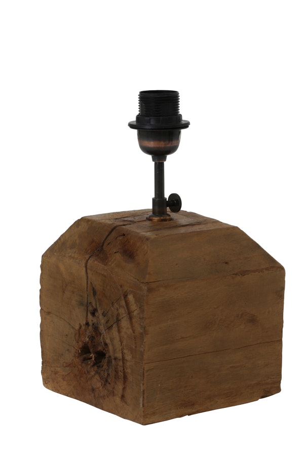 Yundola Lamp Base Natural Wood by