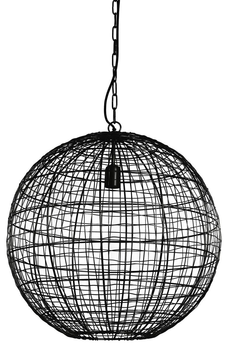 Mirana Matte Black Pendant Light by