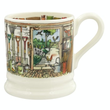 Setting Up Home Potting Shed 1/2 Pint Mug by Emma Bridgewater