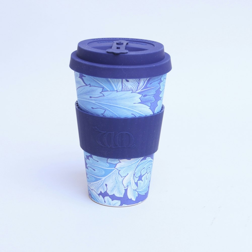 Acanthus William Morris Bamboo Travel Cup by Ecoffee Cup