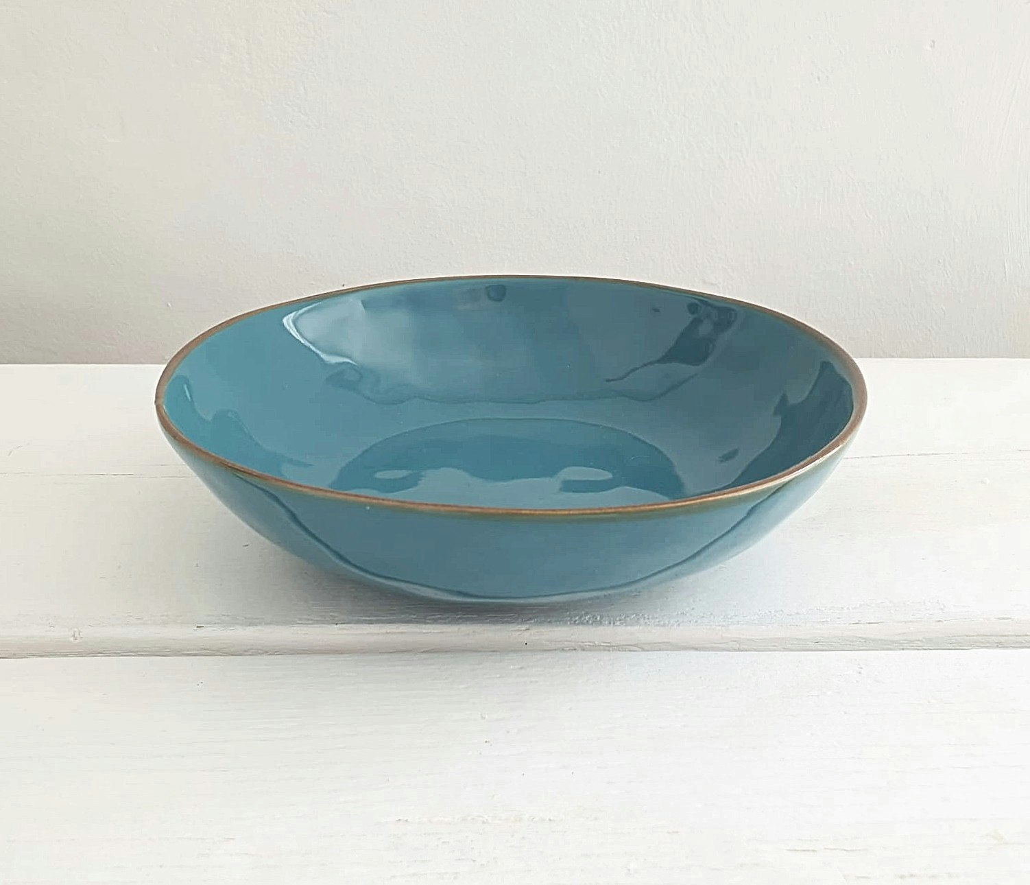 Concerto Soup Bowl 21cm Teal Green by Rose e Tulipani