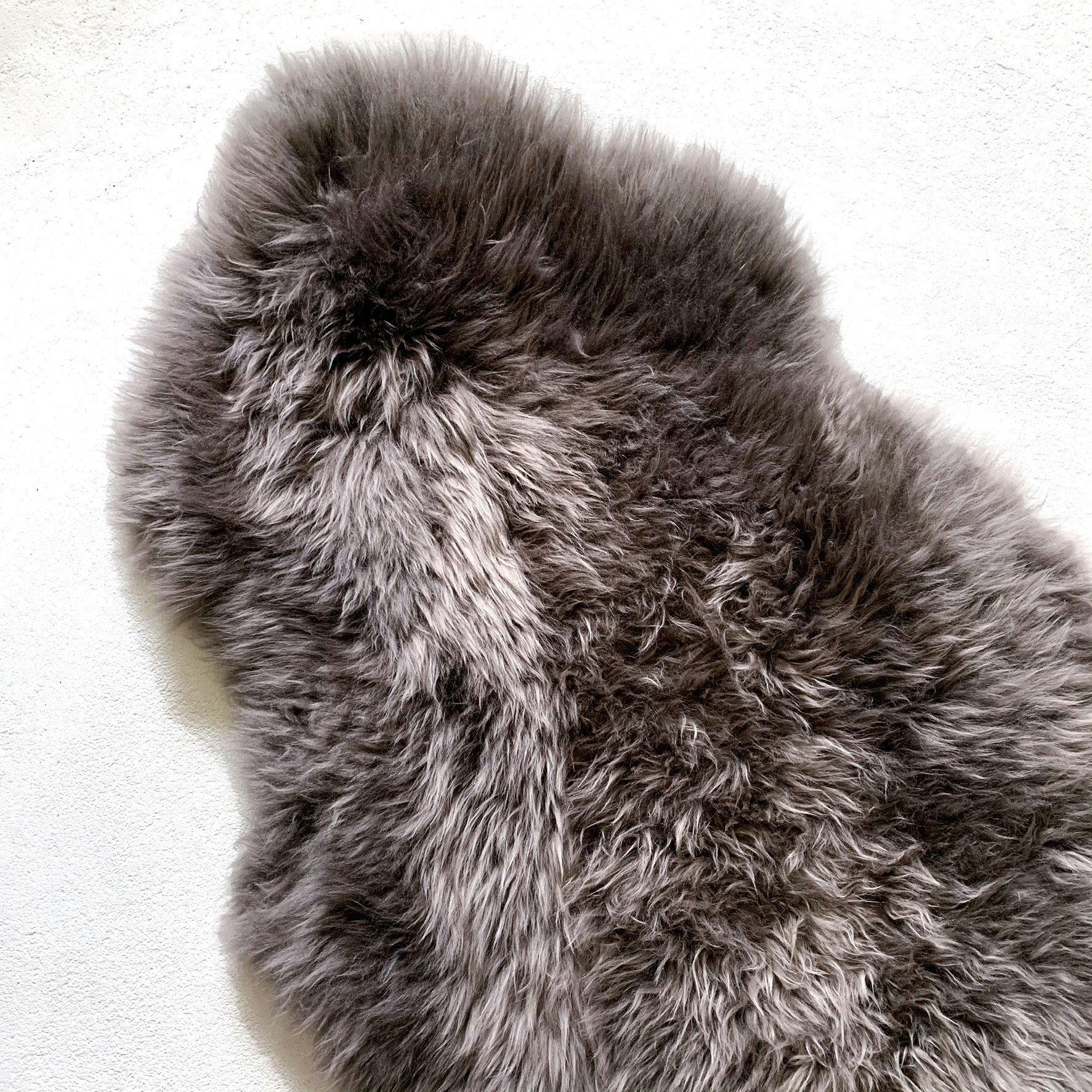 Single Sheepskin In Pewter by Camperdown Lane
