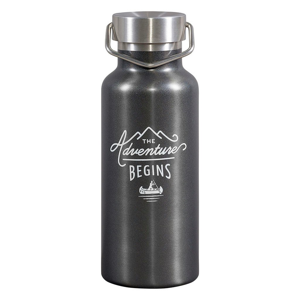 The Adventures Begin Water Bottle by Gentlemen's Hardware