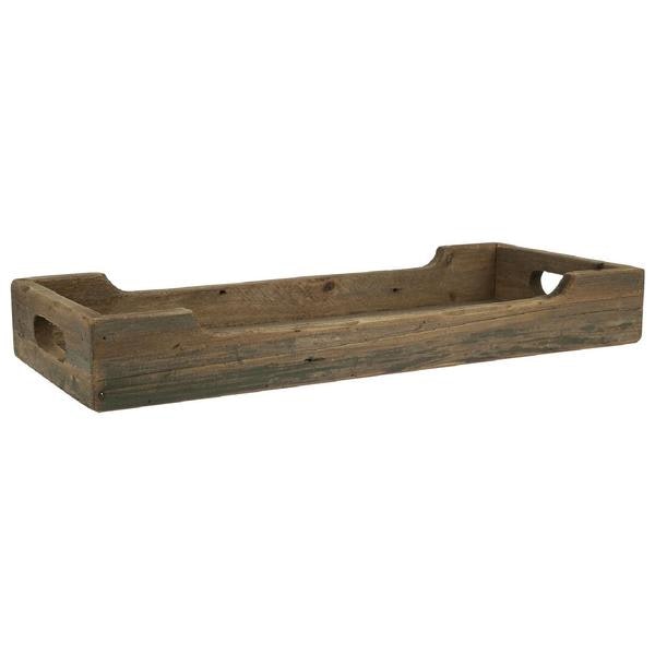 Rustic Wooden Tray Large by Ib Laursen