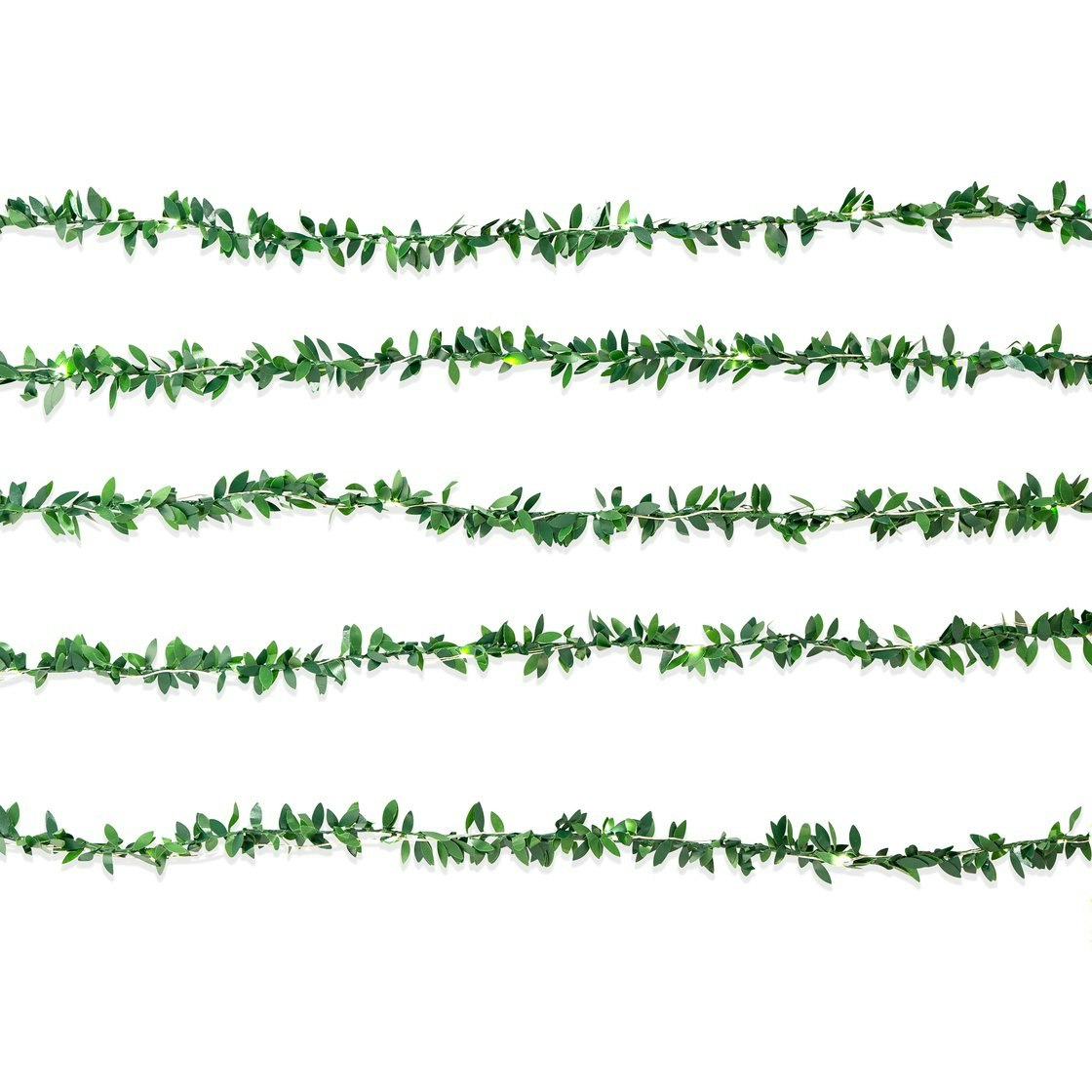 LED Leaf String Lights with Remote Control by Kikkerland Design