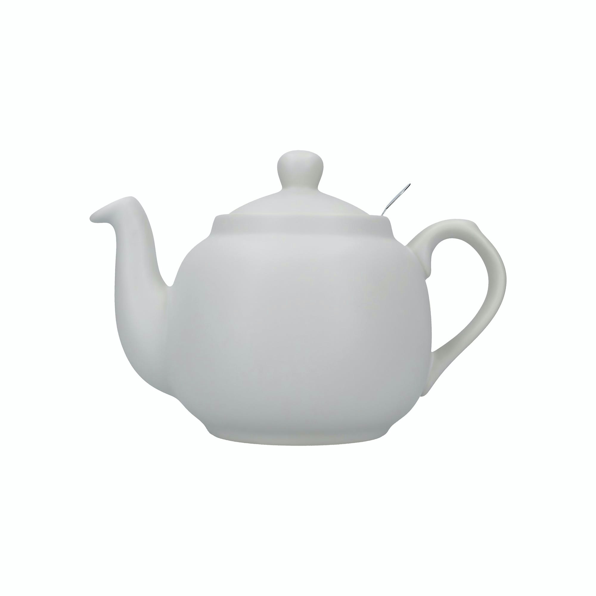 Nordic Grey Teapot 4 Cup with Filters by Distinctly Living