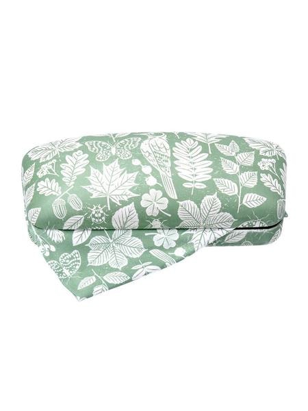 Pu Luxe Glasses Case Green Garden Study by Gisela Graham