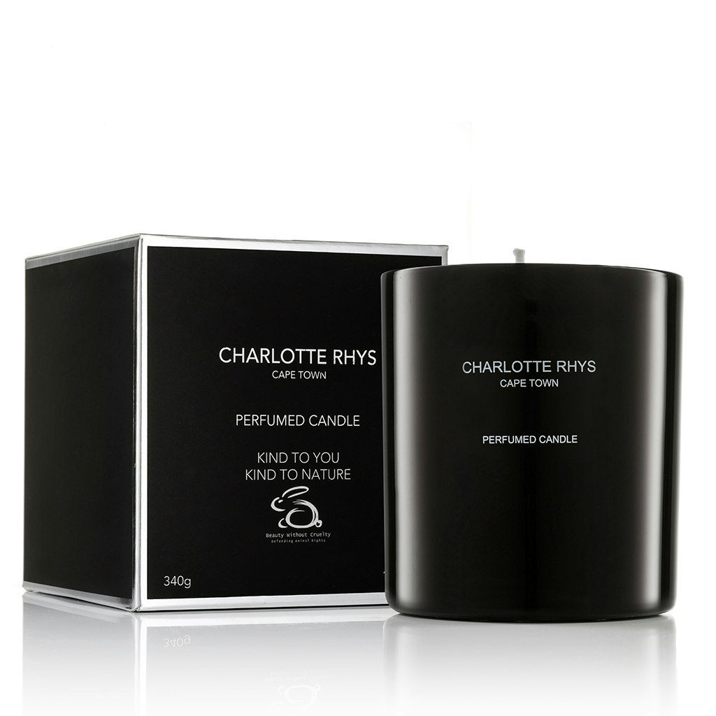 Pure Charcoal Large Scented Candle by Charlotte Rhys