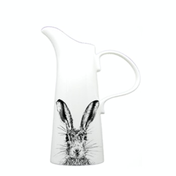 Sassy Hare - Medium Jug 20cm High by Little Weaver Arts