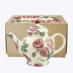 Pink Roses 4 Mug Teapot Boxed by Emma Bridgewater
