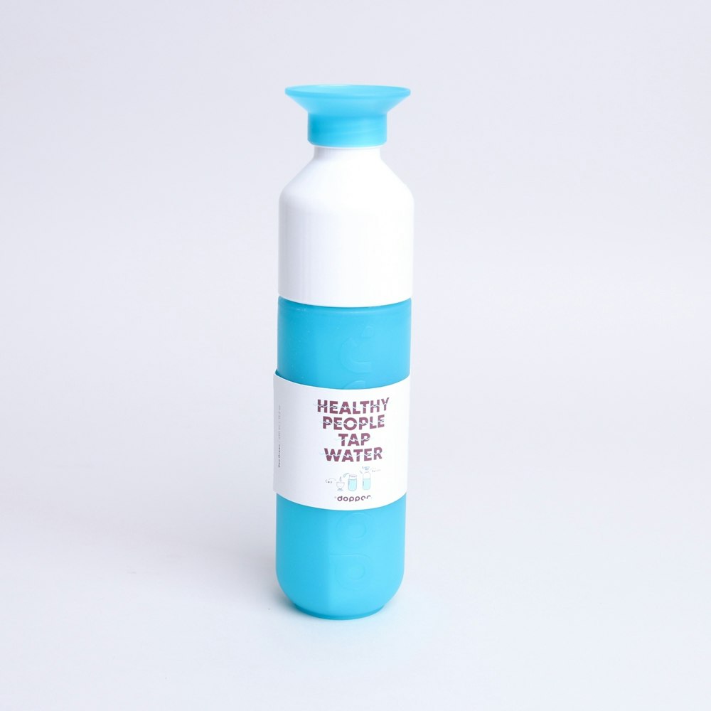 Water Bottle Turquoise Blue by Dopper