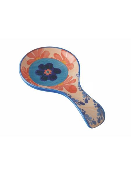 Majolica Spoon Rest Peach by Kitchen Craft