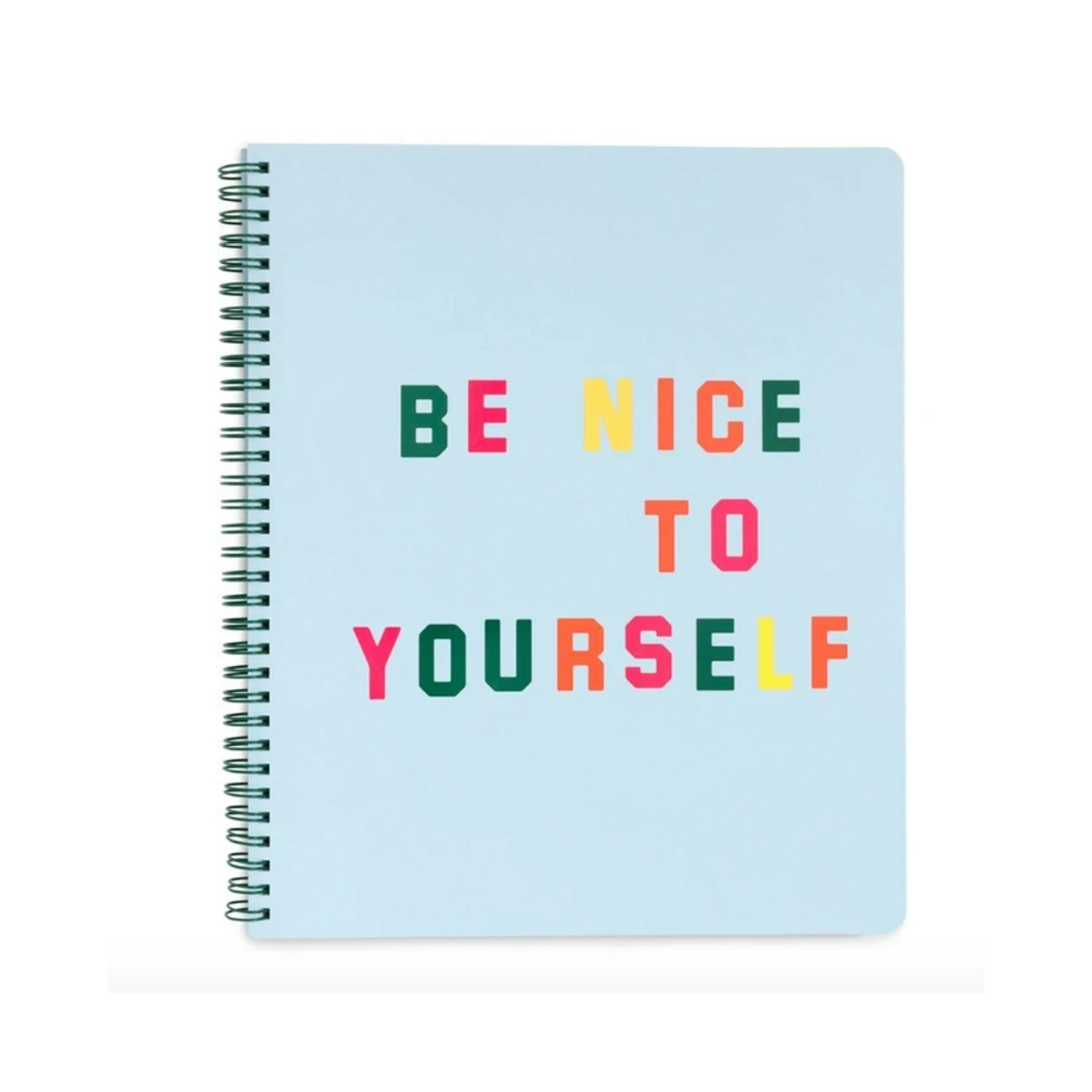 Rough Draft Notebook - Be Nice To Yourself by Ban.do