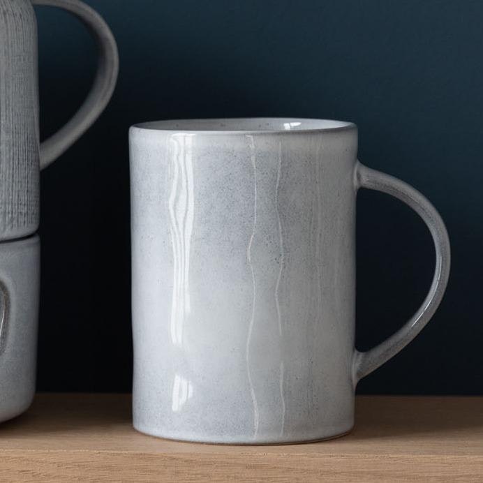 Ocean Blue Glaze Dipped Mug by Distinctly Living