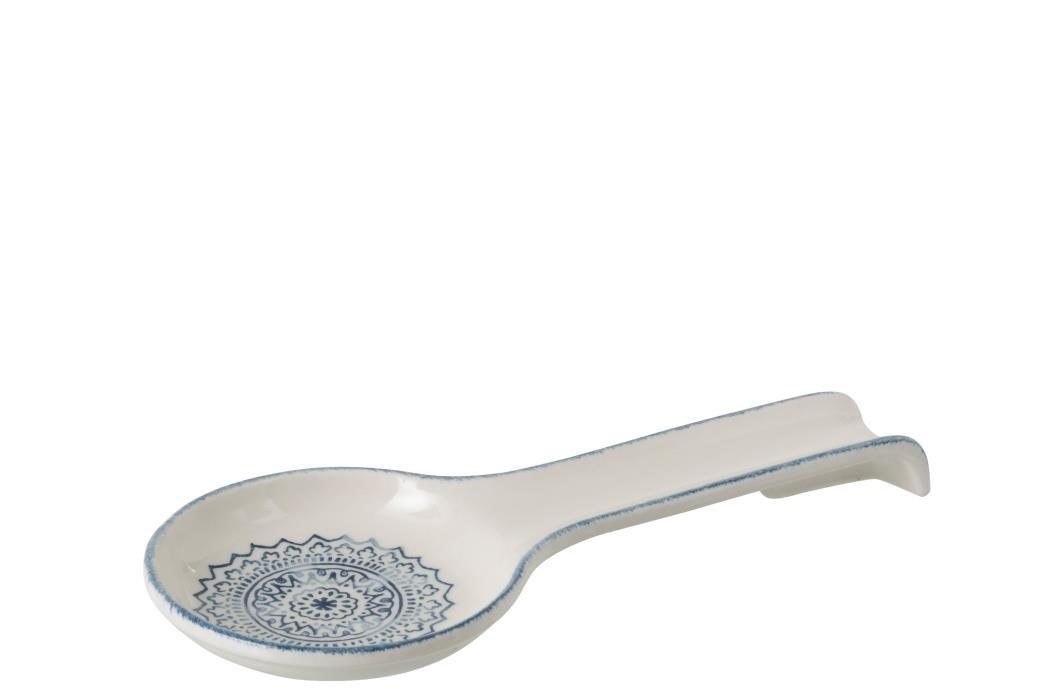 Large Blue and White San Tropez Spoon Rest by Distinctly Living