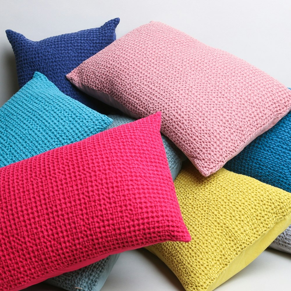 Maia Cushion Fuchsia by Vivaraise