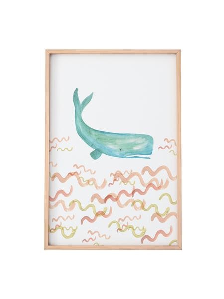 Whale Print by Plewsy