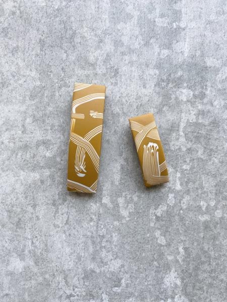Large Mustard Hair Barrette by fison zair