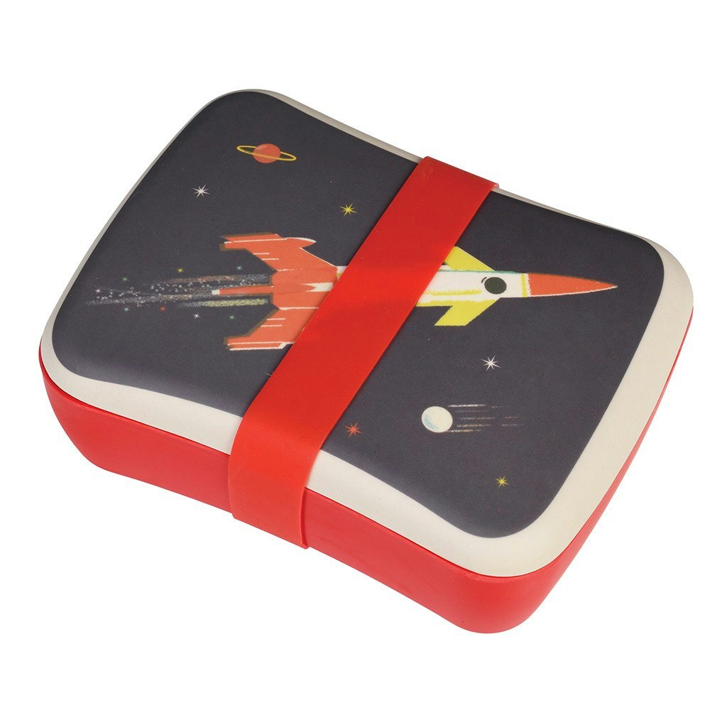 Space Age Bamboo Lunch Box by Rex London
