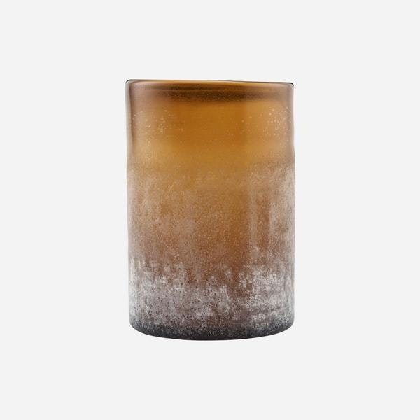 Mist Brown Candle Stand by House Doctor