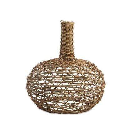 Beru Rattan Lampshade Small Conical by Nkuku