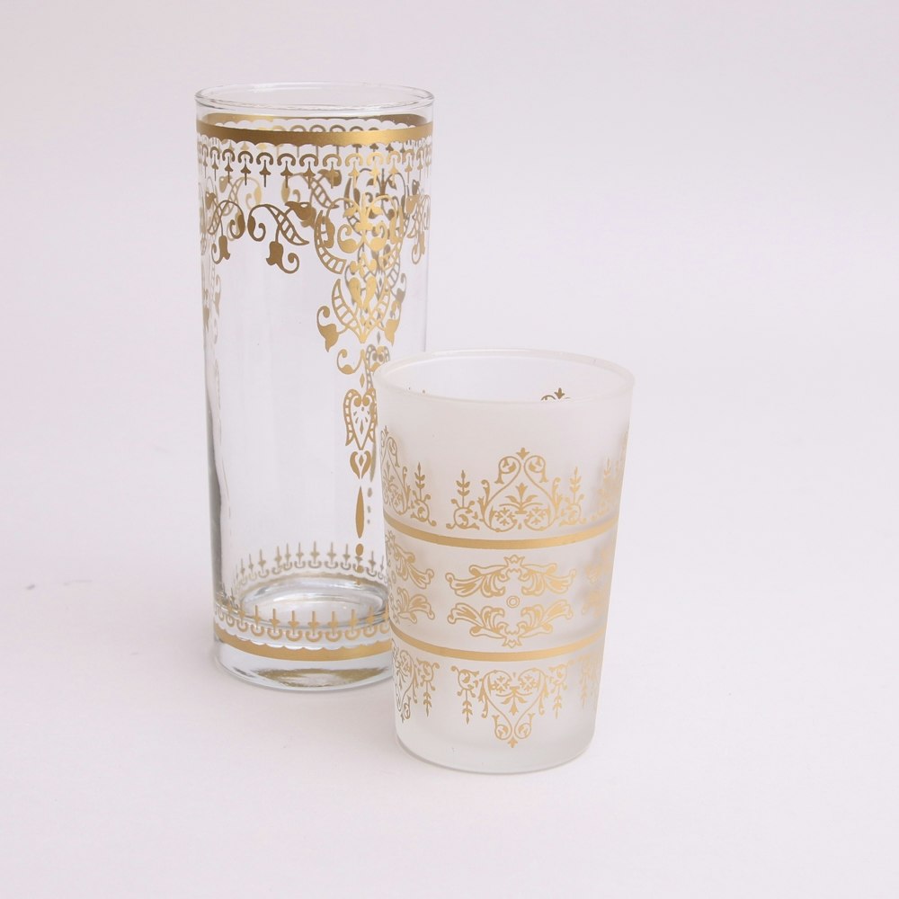 Moroccan Juice Glass Clear by Zenza