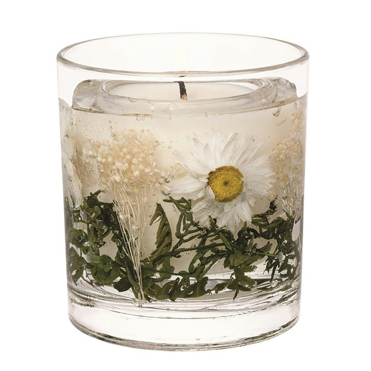 Cotton Daisy Natural Wax Gel Tumbler by Stoneglow