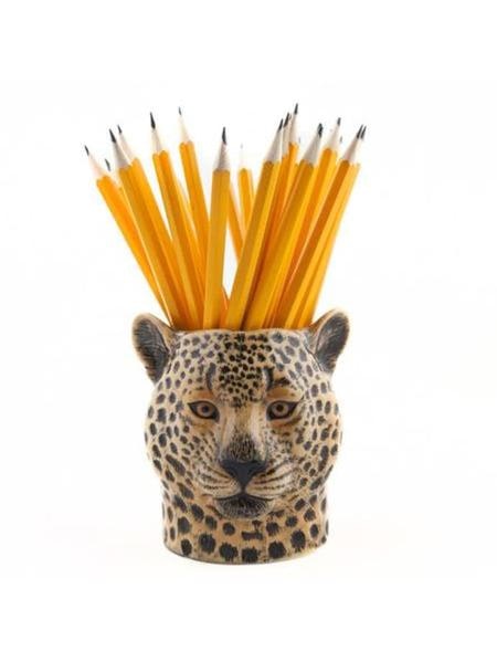 Leopard Pencil Pot by Car & Kitchen