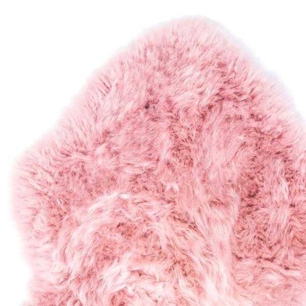 Single Sheepskin In Baby Pink by Camperdown Lane