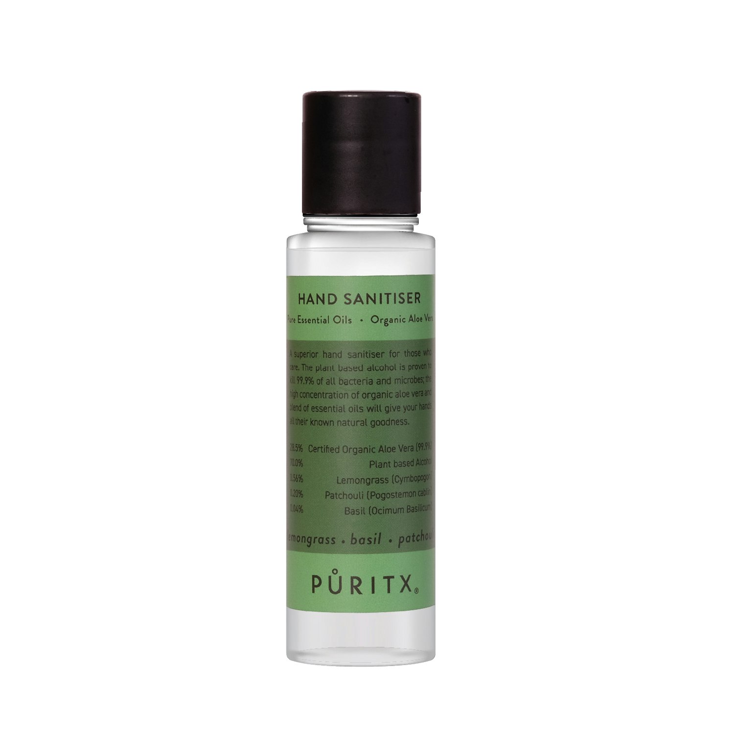 Lemongrass Hand Sanitiser by Puritx