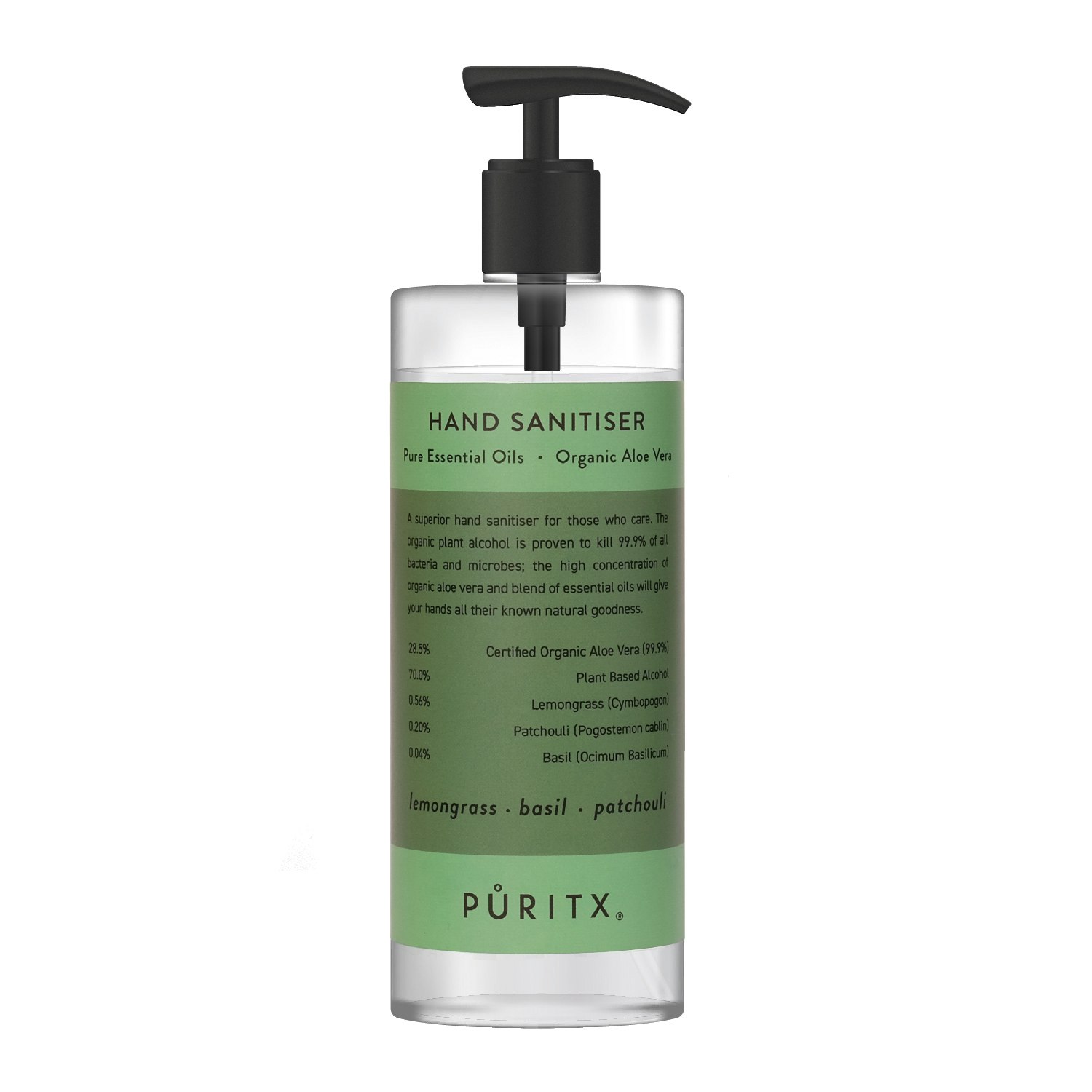Lemongrass 250ml Hand Sanitiser by Puritx