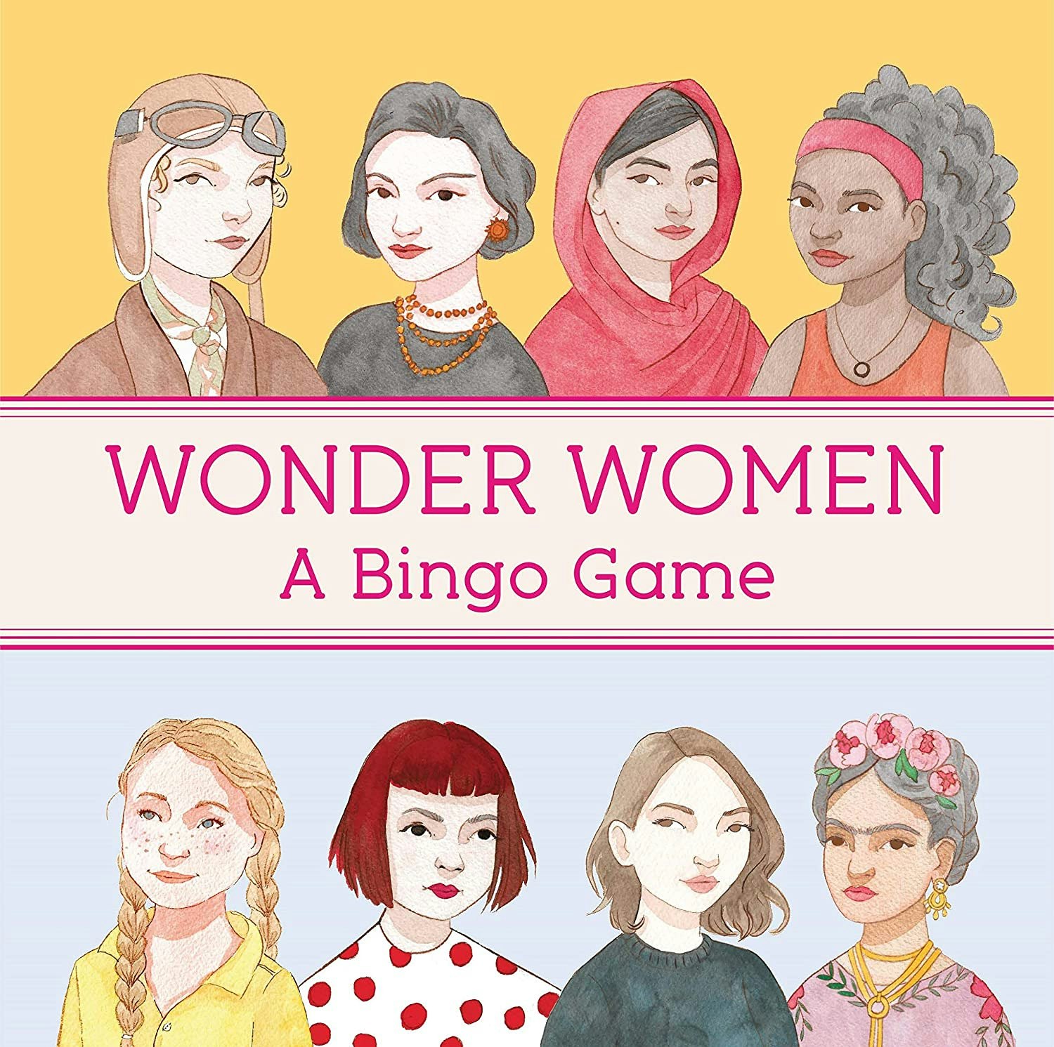 Wonder Women Bingo Game by Laura Bernard
