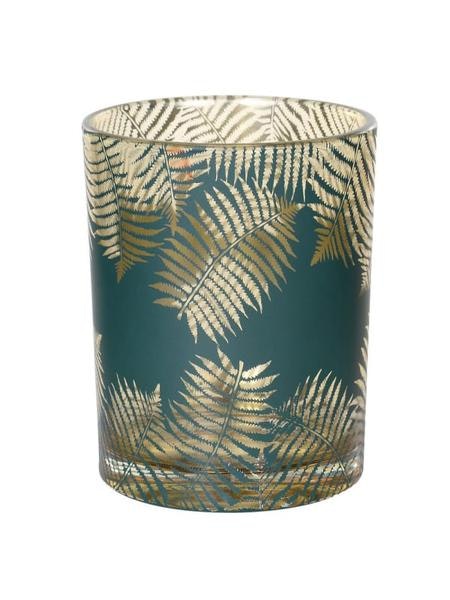 Small Gold Green Leaf Hurricane by Car & Kitchen