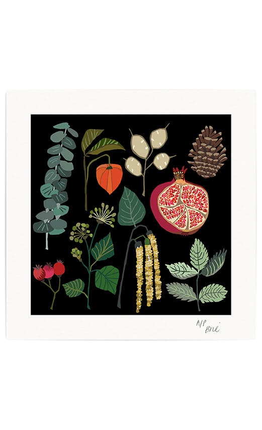Winter Foliage Limited Edition Print by Brie Harrison