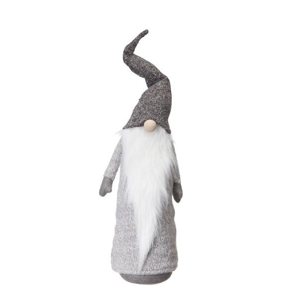 Tall Grey Standing Santa by Wikholm Form