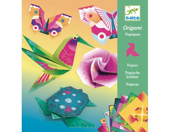 Tropics Origami Set by Djeco