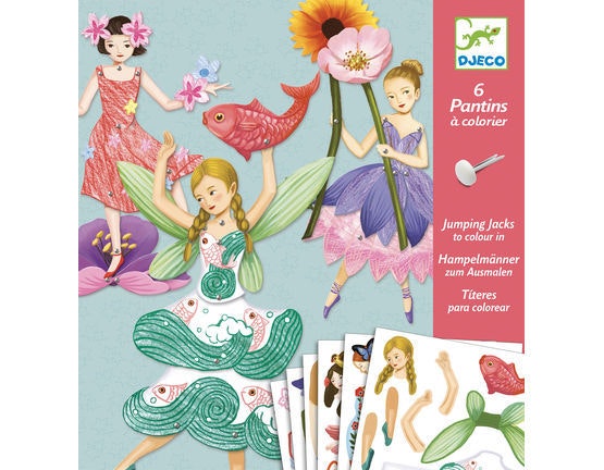 Fairies Jumping Jacks To Create Set by Djeco