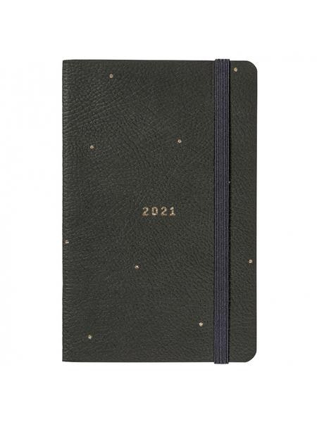 Pocket Diary 2021 Grey Faux by Busy B