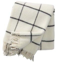 Vinga Island Throw In White by Klippan