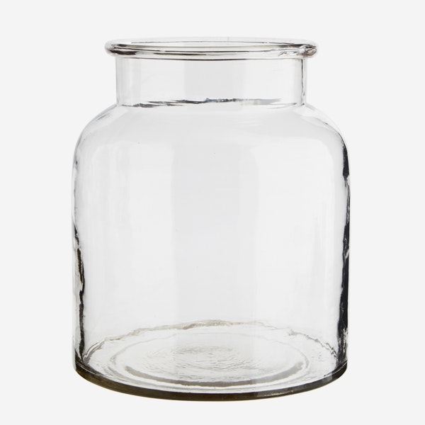 Large Glass Vase by Madam Stoltz